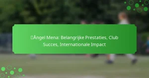 Ángel Mena: Belangrijke Prestaties, Club Succes, Internationale Impact